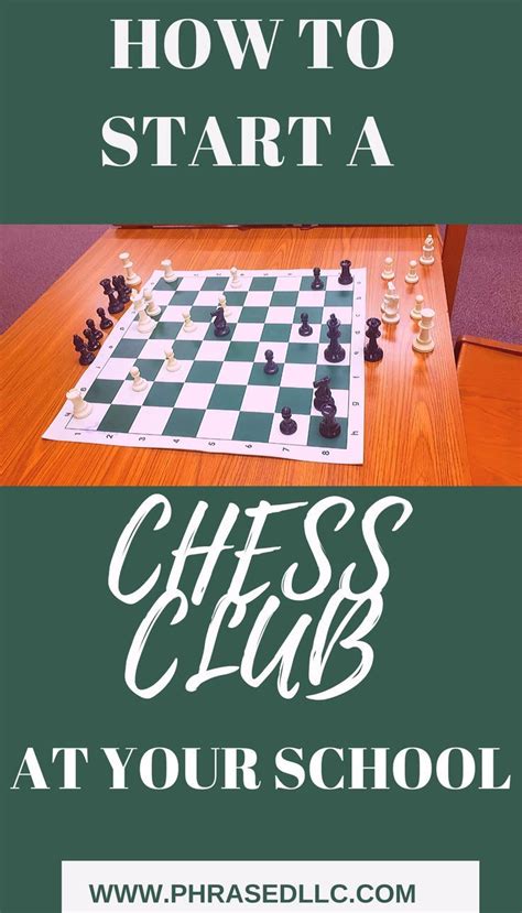 You can start, run and teach a chess club with a few, inexpensive supplies. PHraseD | Freelance Writer | Teacher+ Blogger (Tips+Inspiration) (phrasedllc) on Pinterest ...