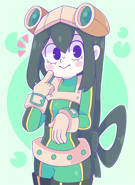 1920x1080px 1080p Free Download Froppy Anime Girl Cute Frog Mha Mha Froppy My Hero