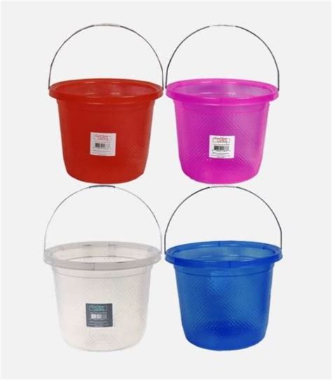Comfortable 5 Gallon Buckets Assorted Colors T