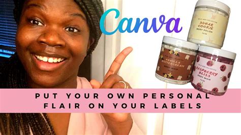 How To Create Free Labels On Canva How To Make Custom Labels Diy