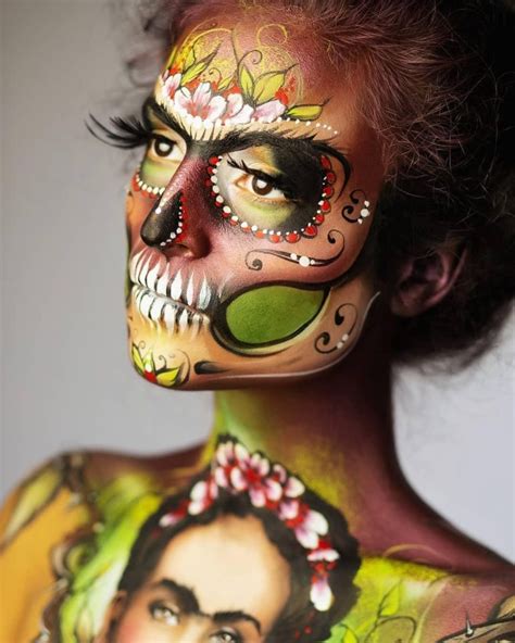 An Easy Way To Style Sugar Skull Makeup For Day Of The Dead Sugar
