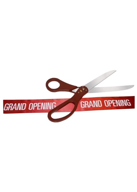 Grand Opening Ceremony Scissor And 4 Inch Ribbon Kit New Arrivals