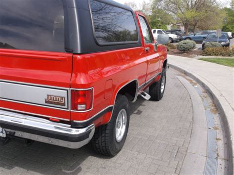 1989 Gmc Jimmy K5 Blazer 4x4 54000 Original Miles Fi 350 Suburban