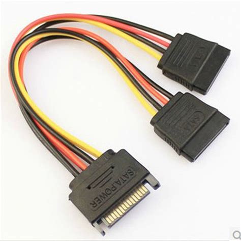 Advanced Cable Riser Pin Sata Male Plug To Female Pin Power Hdd