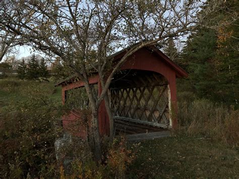 High Mowing Farm Covered Bridge In Wilmington Vermont Paul Chandler