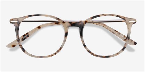 Quill Round Ivory Tortoise Glasses For Women Eyebuydirect Canada