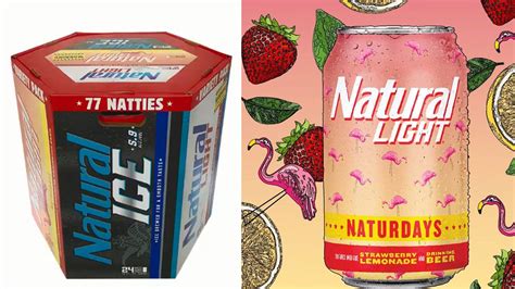 Natural Light Debuts Monstrous 77 Pack Of Beer Strawberry Lemonade