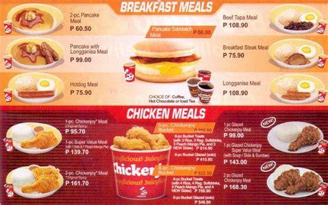 Chatime philippines is a recognized brand or trademark that can guarantee you with success. Jollibee Menu | Jollibee, Food menu, Food