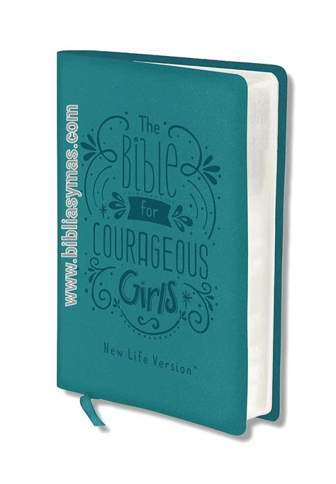 Bible For Courageous Girls New Life Version Teal Mysite