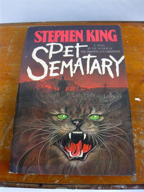 Pet Sematary First Edition Stephen King 1983 By Vintagechocolat 7000
