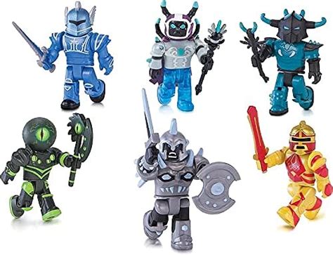 Roblox Action Figure Toy Set 6 Pack Champions Of Roblox Wexclusive