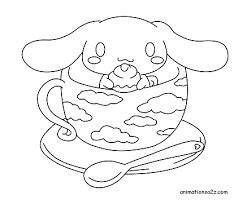 Download and print these kuromi coloring pages for free. Cinnamoroll coloring pages in 2021 | Coloring pages ...