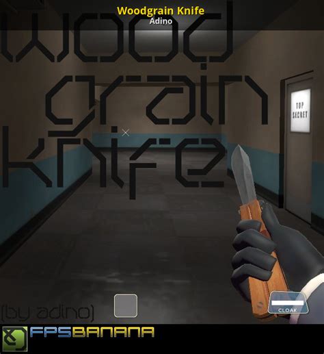 Woodgrain Knife Team Fortress 2 Mods