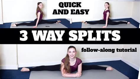 how to do 3 way splits quick easy and effective follow along tutorial youtube