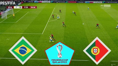 Pes 2021 Brazil Vs Portugal Final Fifa World Cup 2022 Qatar Full