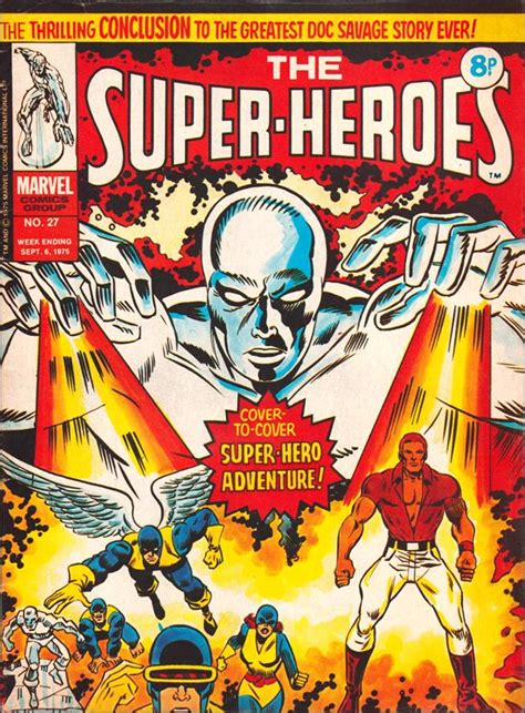 Super Heroes 27 A Sep 1975 Comic Book By Marvel Uk
