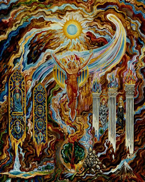 Sol Invictus Mysteries Of The Christos Painting By Daniel Gautier
