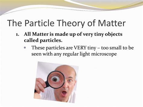 Ppt Matter And Particle Theory Powerpoint Presentation Free Download