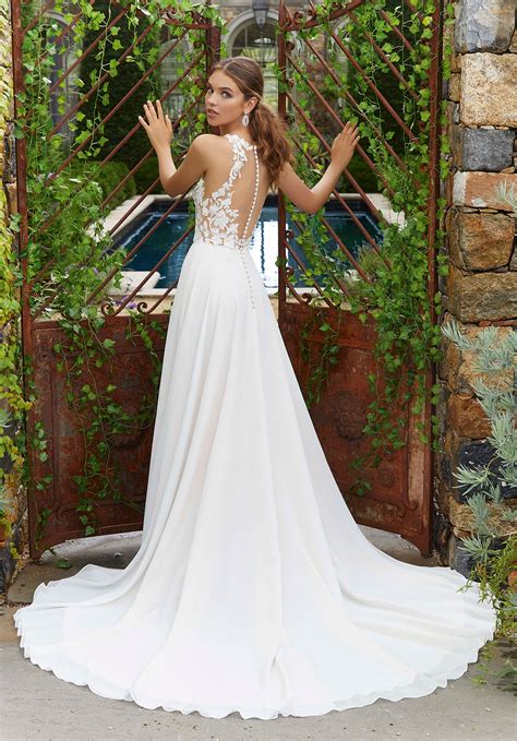 Amsale bridesmaids harriet chiffon dress in peony, $270, amsale. Polina Wedding Dress | Style 5703 | Morilee