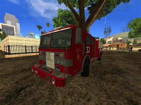 Gta San Andreas Gta 5 Fire Truck Mod