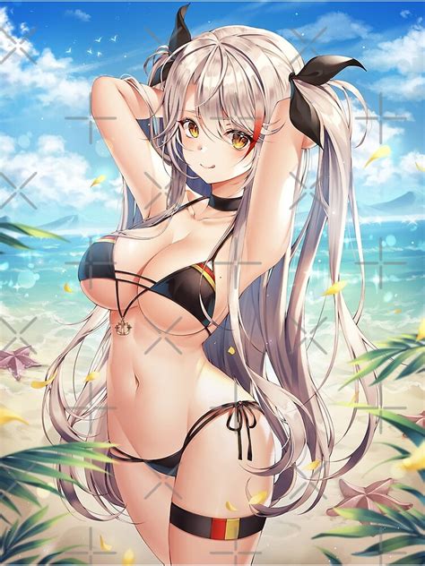 Prinz Eugen Azur Lane Poster For Sale By Norman Wardlaw Redbubble