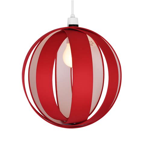 Red provides a dynamic highlight colour in a room and what better way to add that vibrant colour pop than. Red ceiling light - Adding Elegance and Vintage Look To ...