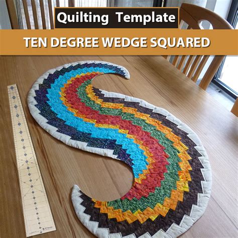 Spicy Spiral Table Runner Template With Instructions
