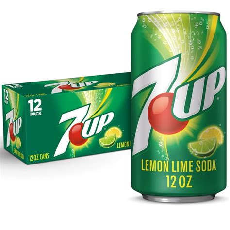 7up Lemon Lime Soda 12 Fl Oz Cans 12 Pack