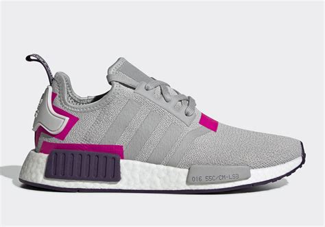 Adidas Nmd R1 Wmns Burgundy Grey Release Date