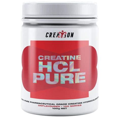 Creation Supplements Creatine Hcl Pure Me Muscle Nutrition