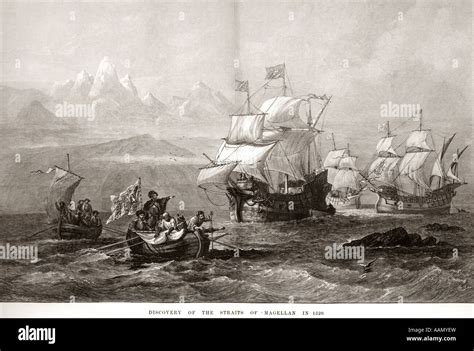 1520 Discovery Straits Of Magellan Explorer Ferdinand Magellan Stock