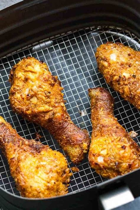 Airfryer Chicken Drumsticks Easy Air Fryer Fried Chicken Recipe