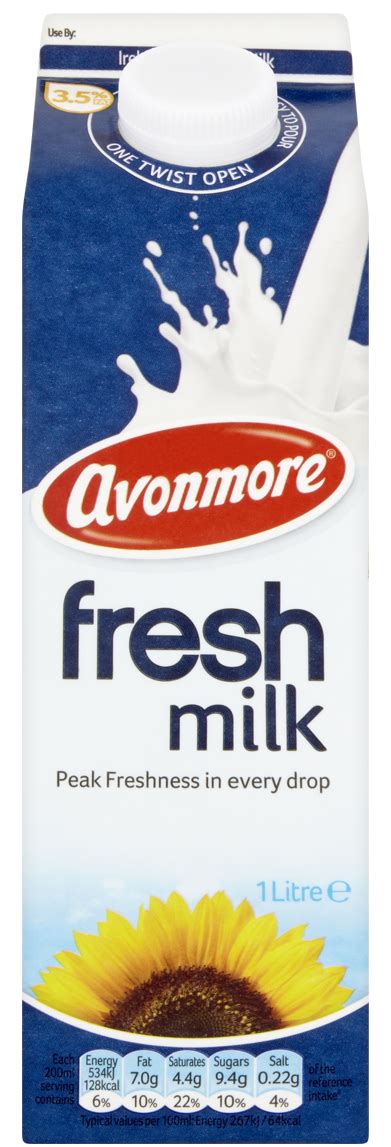 Avonmore Super Milk Nutritional Information Runners High Nutrition