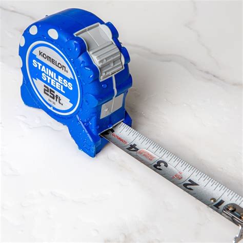 Komelon Stainless Steel Gripper 25 Ft Tape Measure In The Tape Measures