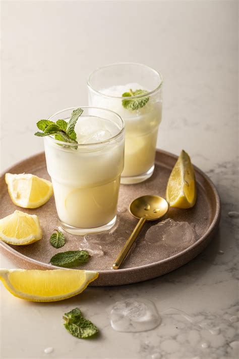 Creamy Condensed Milk And Mint Lemonade Food And Home Magazine