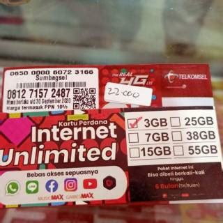 First media adalah layanan high speed internet rumah & tv kabel berkualitas hd terdepan di indonesia KARTU PERDANA KOUTA TELKOMSEL UNLIMITED MAX 952GB | Shopee ...
