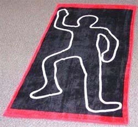 crime scene chalk body outline black beach towel new in packaging 4542310666