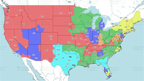Nfl Week 1 Tv Maps Sports Hip Hop And Piff The Coli