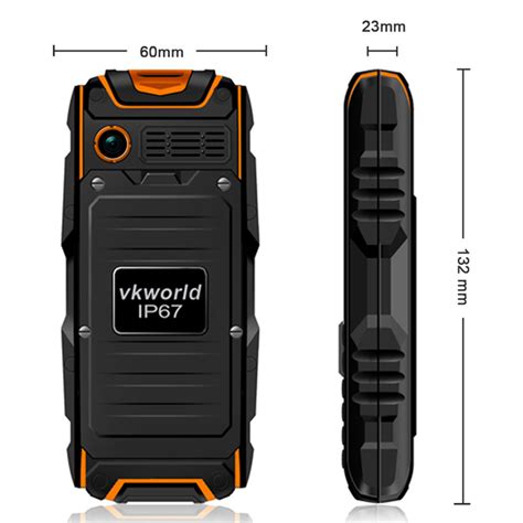 Vkworld Stone V3 5200mah Battery Ip67 Waterproof Dual Sim Phone