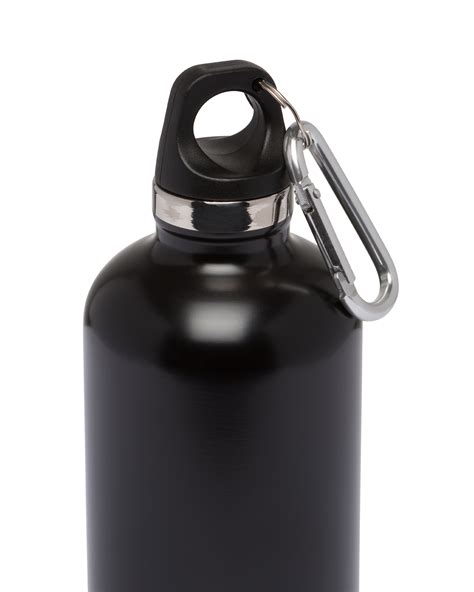 Black Stainless Steel Insulated Water Bottle 500 Ml Prada