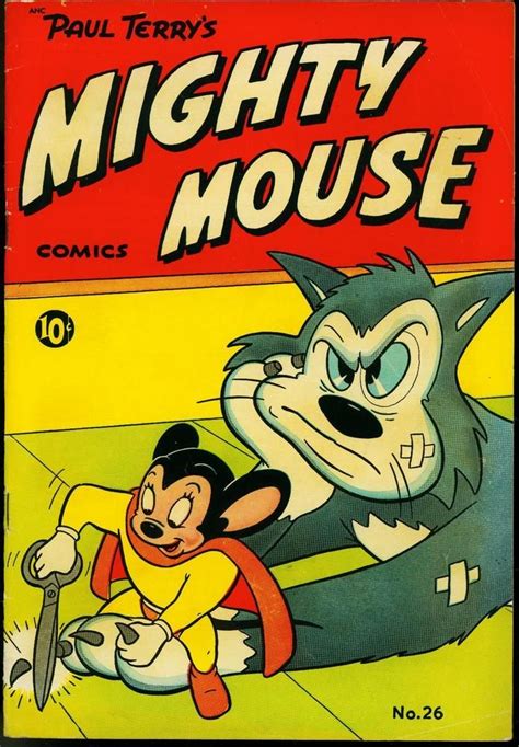 Mighty Mouse 26 1951 St John Golden Age Paul Terry Fn Funny