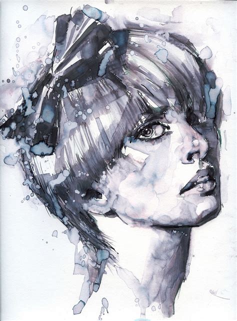 545 x 367 jpeg 41 кб. Ink wash | Youtube Videos. Watercolor. Blog. Portrait. Ink ...