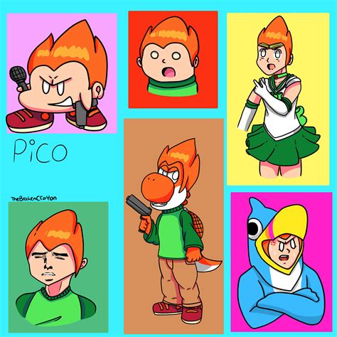 Pico Art Dump Memes By Thebrokencrayon On Newgrounds