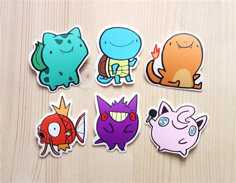 Cute Pokemon Stickers Ubicaciondepersonascdmxgobmx