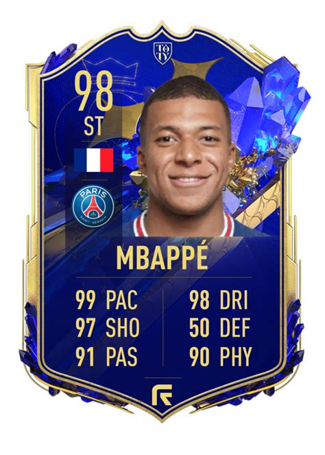 Fifa 23 Team Of The Year Kylian Mbappe Card Prediction