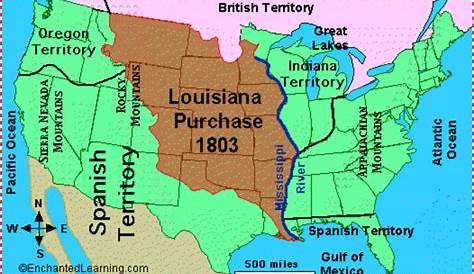 map of the louisiana purchase worksheet