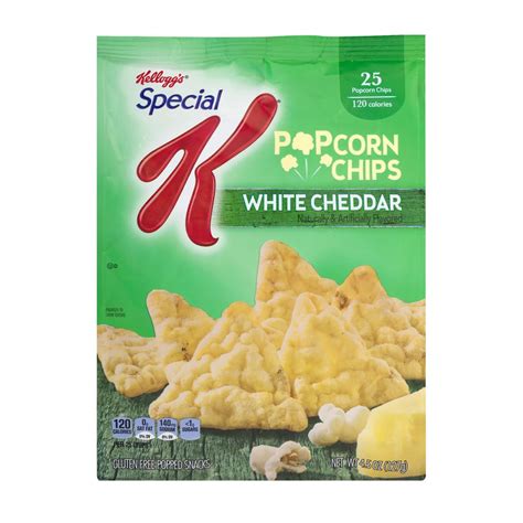 Kelloggs Special K White Cheddar Popcorn Chips 45 Oz