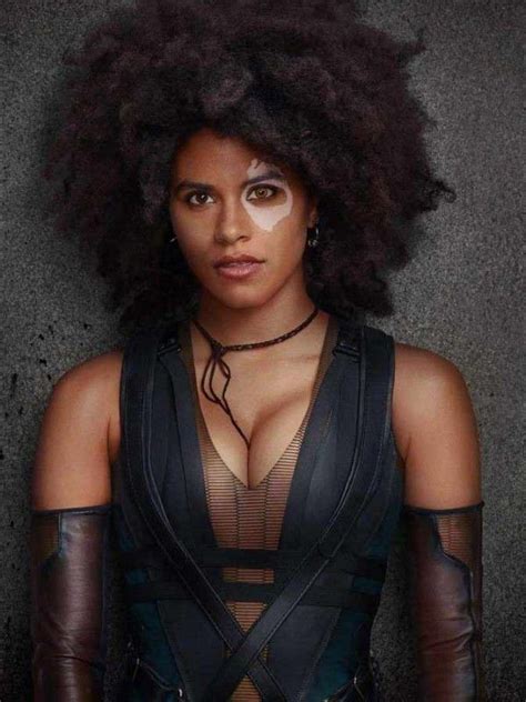 Deadpool 2 Zazie Beetz Domino Vest New American Jackets Zazie Beetz