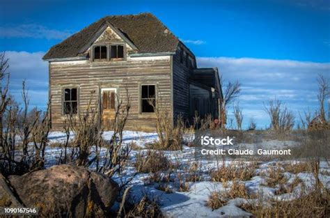 Old Two Story Farmhouse 316 Stock Photo Download Image Now