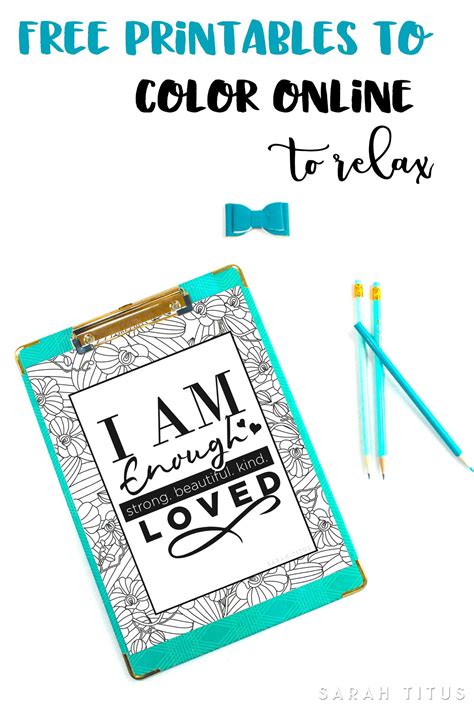 Free Printables to Color Online to Relax | Free printables, Printables ...